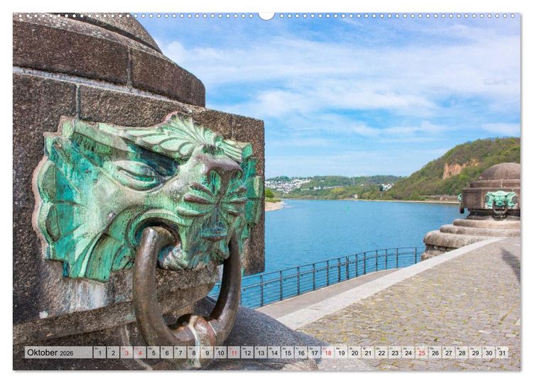 Produktbild: Koblenz Impressionen (Wandkalender 2026 DIN A2 quer), CALVENDO Monatskalender