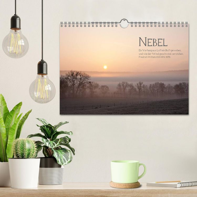 Produktbild: NEBEL (Wandkalender 2026 DIN A4 quer), CALVENDO Monatskalender