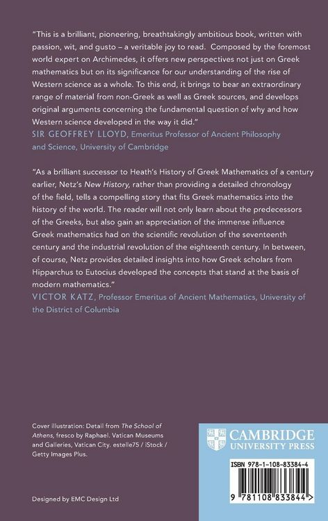 Produktbild: A New History of Greek Mathematics