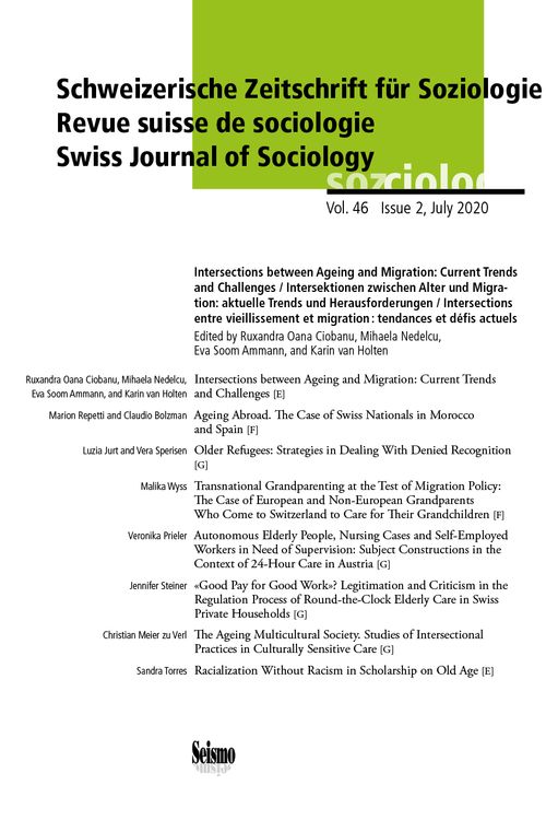 Bild vom Artikel Schweizerische Zeitschrift für Soziologie vom Autor Schweizerische Gesellschaft für Soziologie