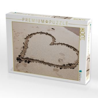 Produktbild: CALVENDO Puzzle Herz | 1000 Teile Lege-Gr&ouml;&szlig;e 64x48cm Foto-Puzzle f&uuml;r gl&uuml;ckliche Stunden