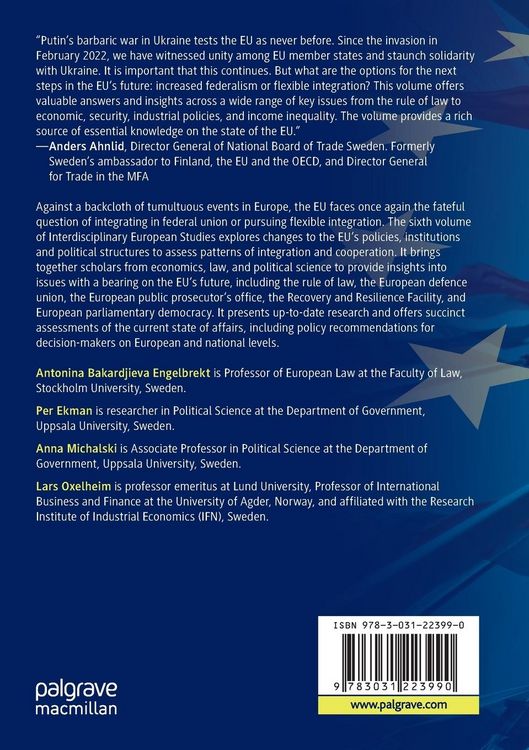 Produktbild: The EU between Federal Union and Flexible Integration