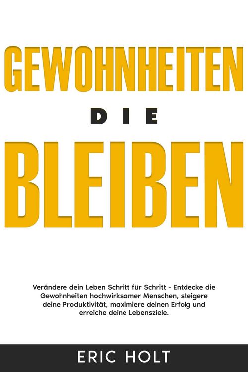 Produktbild: Gewohnheiten, die bleiben