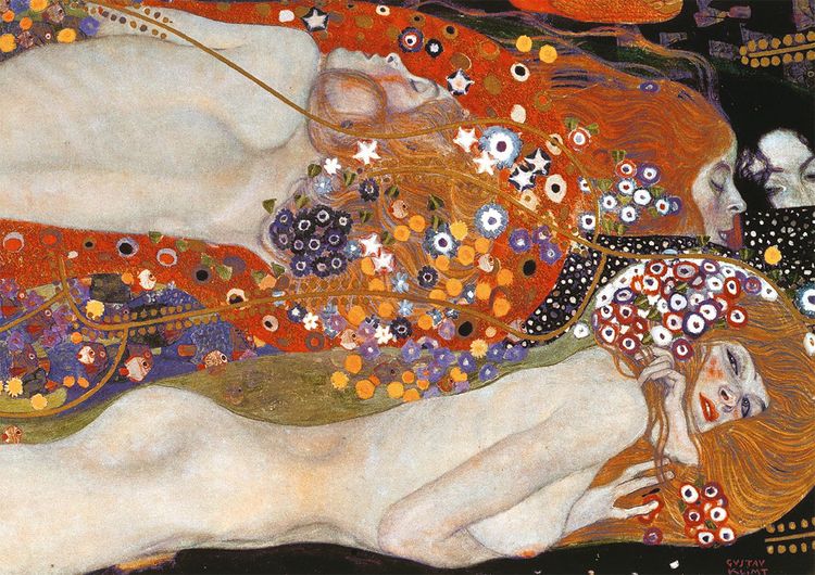 Produktbild: Klimt - Wasserschlangen - 1000 Teile Puzzle