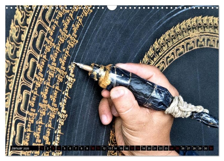 Produktbild: Bhutan - Natur und Tradition (Wandkalender 2026 DIN A3 quer), CALVENDO Monatskalender