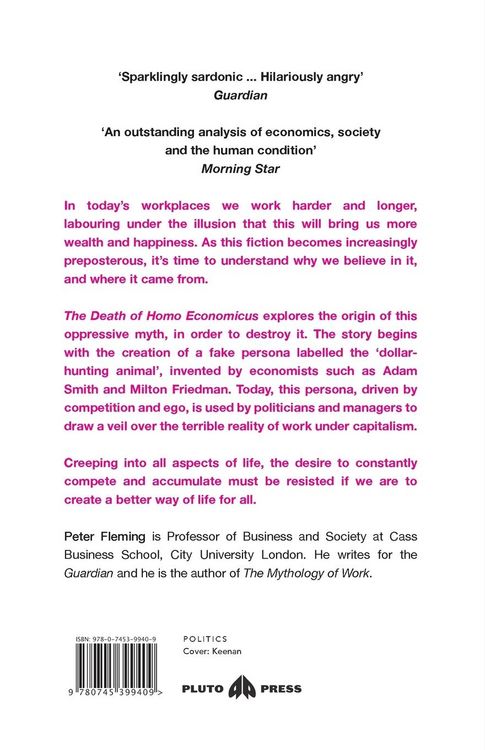 Produktbild: The Death of Homo Economicus