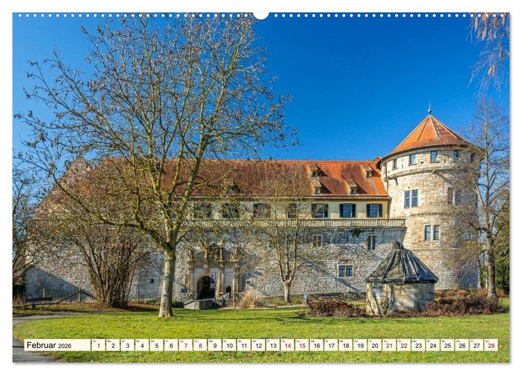 Produktbild: T&uuml;bingen - Schw&auml;bische Perle am Neckar (hochwertiger Premium Wandkalender 2026 DIN A2 quer), Kunstdruck in Hochglanz