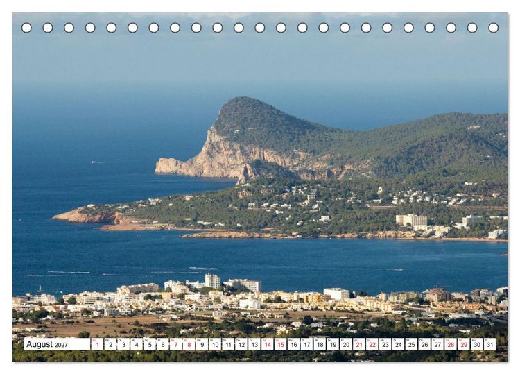Produktbild: Momente einer Reise - Ibiza und Formentera (Tischkalender 2027 DIN A5 quer), CALVENDO Monatskalender