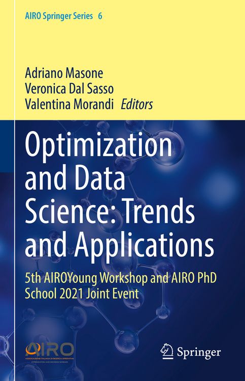 Produktbild: Optimization and Data Science: Trends and Applications