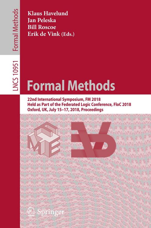 Produktbild: Formal Methods