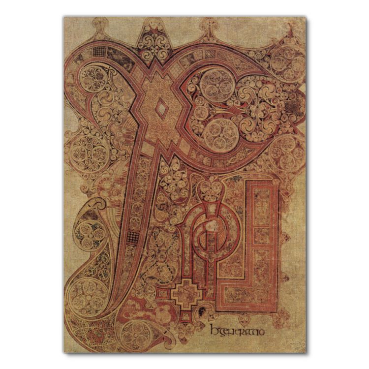 Produktbild: Lais Puzzle Meister des Book of Kells - Book of Kells, Szene: Christusmonogramm, Initiale 1000 Teile