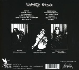 Produktbild: Unholy Death (CD+book)