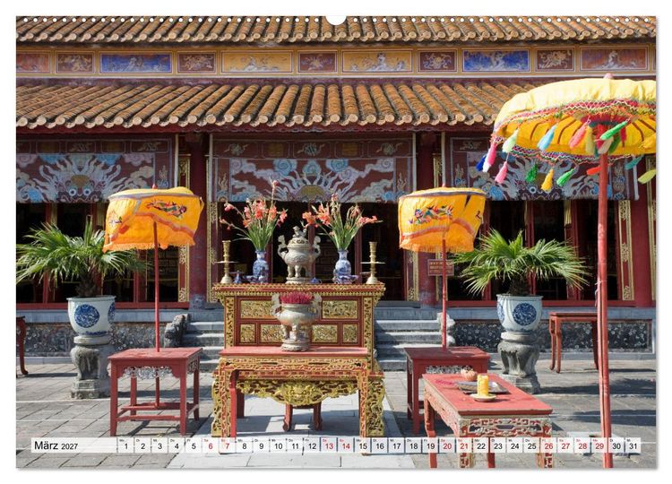 Produktbild: Vietnam - Momente einer Reise (Wandkalender 2027 DIN A2 quer), CALVENDO Monatskalender