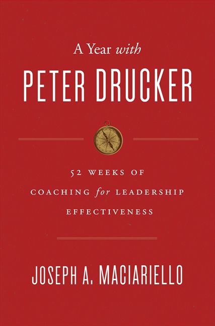 Produktbild: A Year with Peter Drucker