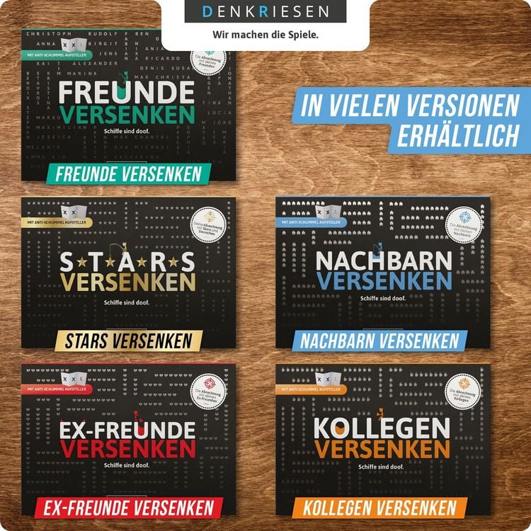 Produktbild: NACHBARN VERSENKEN "Schiffe sind doof" - Schiffe versenken neu aufgelegt
