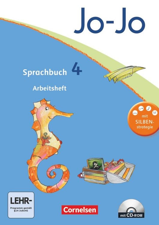 Produktbild: Jo-Jo Sprachbuch - Aktuelle allgemeine Ausgabe. 4. Schuljahr - Arbeitsheft mit CD-ROM