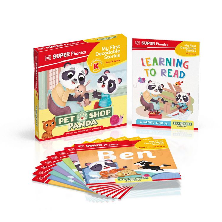Produktbild: DK Super Phonics My First Decodable Stories Pet Shop Panda