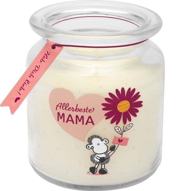 Produktbild: Sheepworld Kerze im Glas Motiv "Allerbeste Mama"