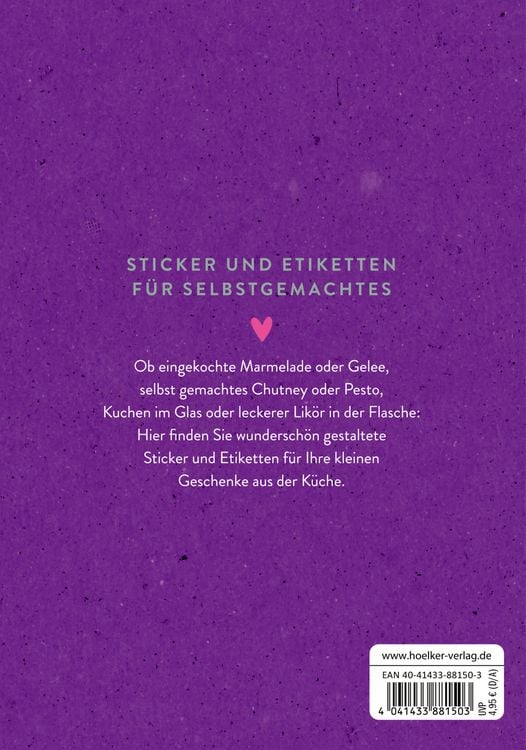 Produktbild: K&uuml;chensticker & Etiketten - Lavendel