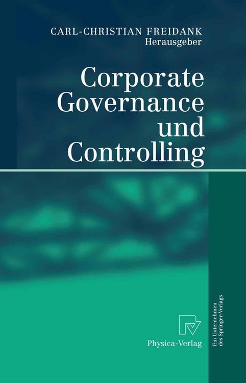 Produktbild: Corporate Governance und Controlling