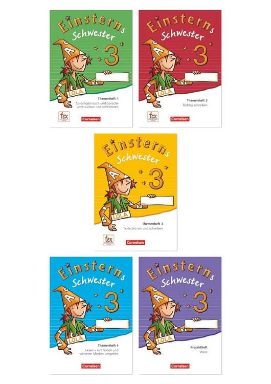 Produktbild: Einsterns Schwester - Sprache und Lesen 3. Schuljahr - Themenheft 1-4 und Projektheft mit Schuber