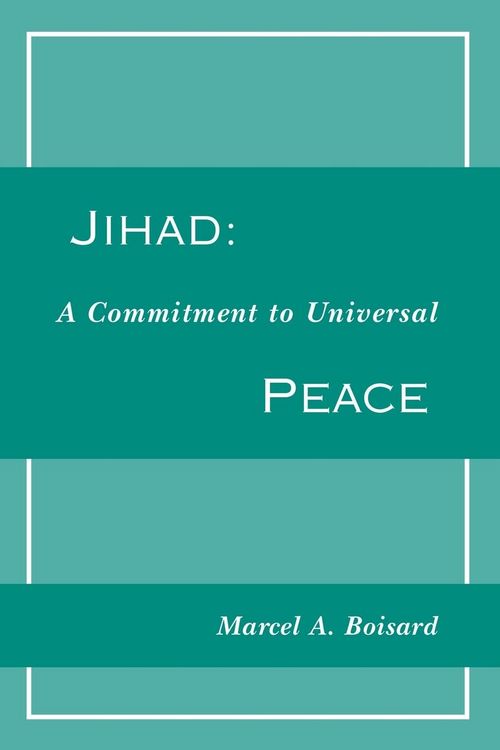 Produktbild: Jihad: A Commitment to Universal Peace