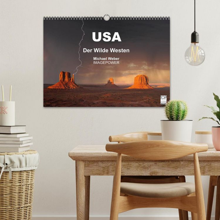 Produktbild: USA - Der Wilde Westen (Wandkalender 2026 DIN A3 quer), CALVENDO Monatskalender