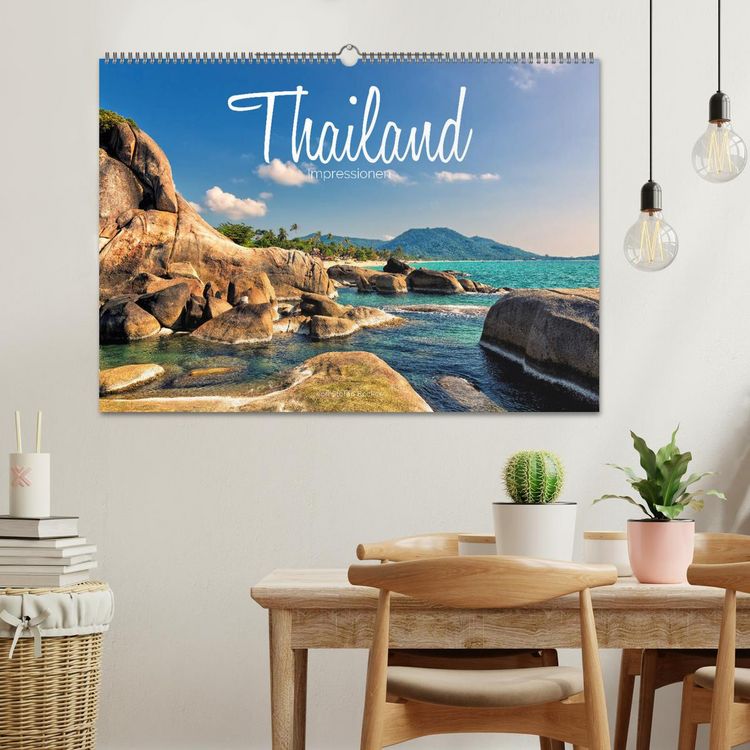 Produktbild: Thailand Impressionen (Wandkalender 2026 DIN A2 quer), CALVENDO Monatskalender