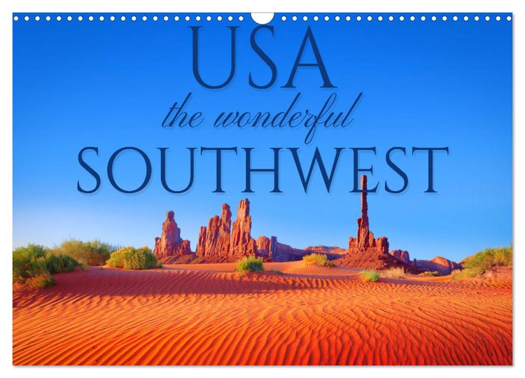 Produktbild: USA the wonderful Southwest (Wall Calendar 2026 DIN A3 landscape), CALVENDO 12 Month Wall Calendar