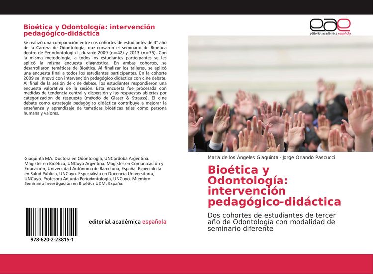 Produktbild: Bio&eacute;tica y Odontolog&iacute;a: intervenci&oacute;n pedag&oacute;gico-did&aacute;ctica