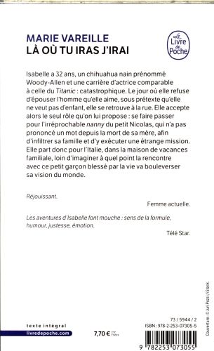 Vareille, M: Là où tu iras j'irai