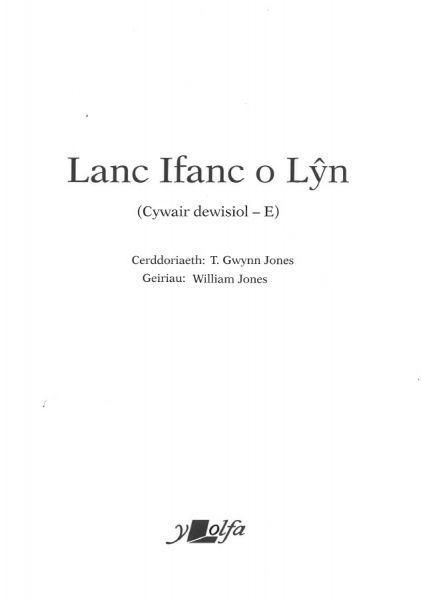 Produktbild: Lanc Ifanc o Lyn (Cywair Dewisiol - E)