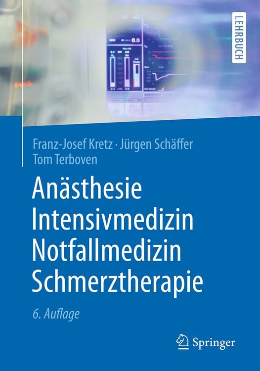 Produktbild: An&auml;sthesie, Intensivmedizin, Notfallmedizin, Schmerztherapie