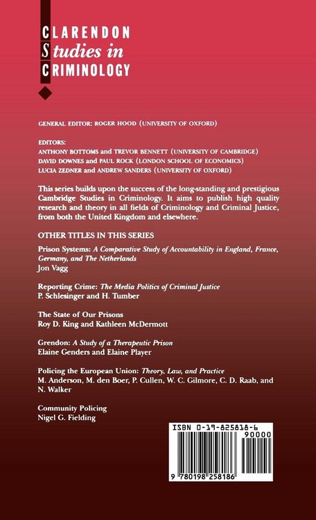 Produktbild: Prisons and the Problem of Order
