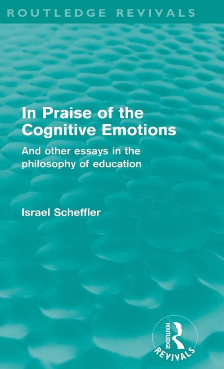 Produktbild: In Praise of the Cognitive Emotions (Routledge Revivals)
