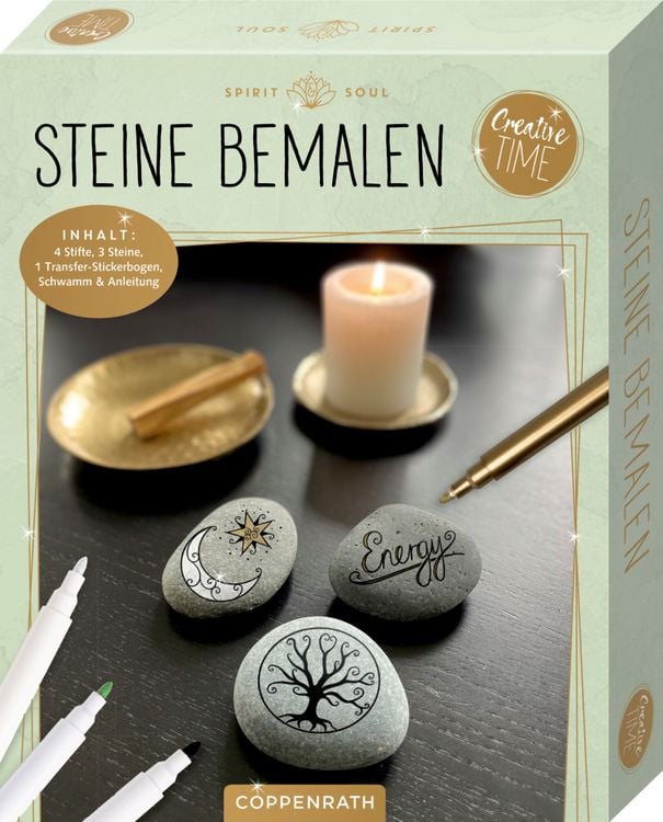 Produktbild: Steine bemalen - Spirit & Soul (Creative Time)