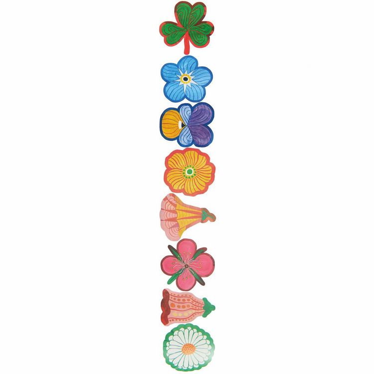 Produktbild: Sticker Midsommar Magic, Blumen MIX, 100 Stk