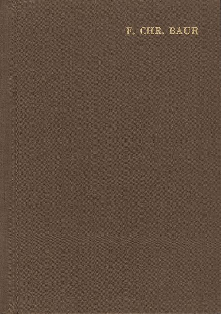 Produktbild: Ferdinand Christian Baur: Ausgew&auml;hlte Werke / Band I: Historisch-kritische Untersuchungen zum Neuen Testament