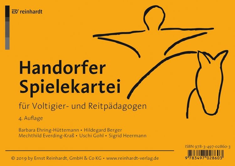 Produktbild: Handorfer Spielekartei f&uuml;r Voltigier- und Reitp&auml;dagogen