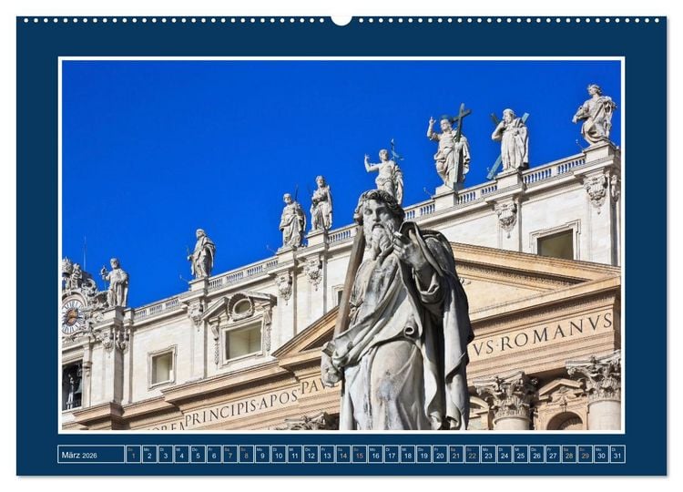 Produktbild: Rom - Monumente f&uuml;r die Ewigkeit (Wandkalender 2026 DIN A2 quer), CALVENDO Monatskalender