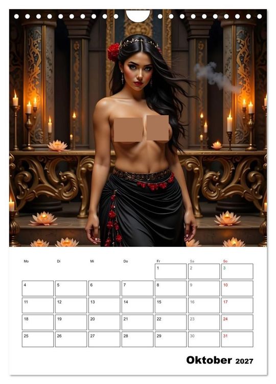 Produktbild: T&ouml;chter der alten G&ouml;tter (Wandkalender 2027 DIN A4 hoch), CALVENDO Monatskalender