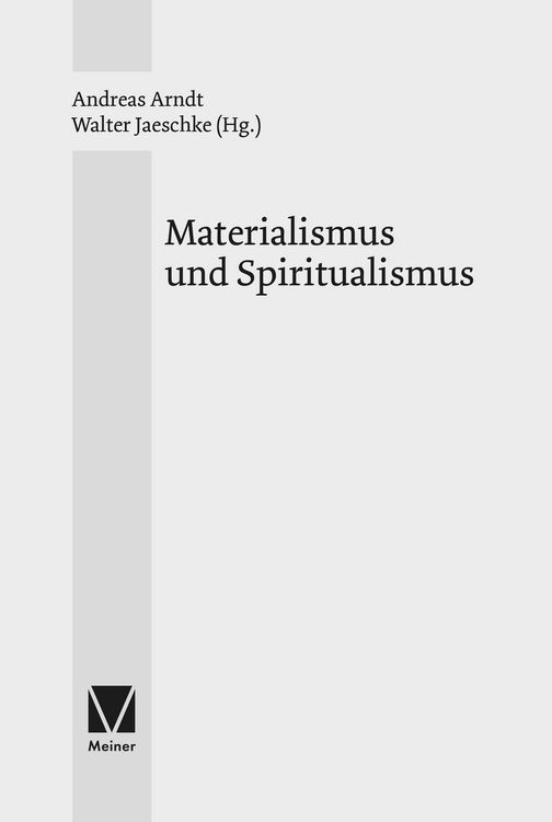 Produktbild: Materialismus und Spiritualismus
