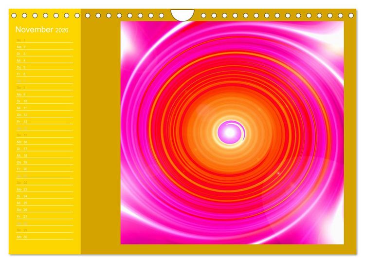 Produktbild: Energie-Spiralen 2026 (Wandkalender 2026 DIN A4 quer), CALVENDO Monatskalender