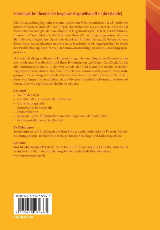 Produktbild: Soziologische Theorie der Gegenwartsgesellschaft II
