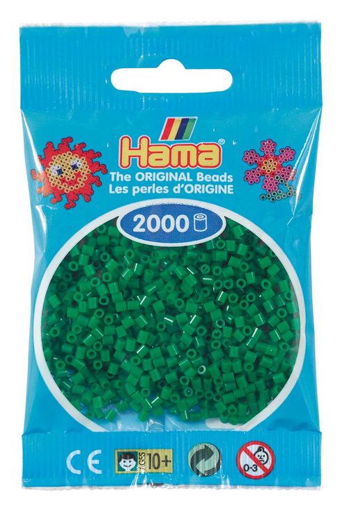 Produktbild: Mini-Perlen, 2000St. Gr&uuml;n