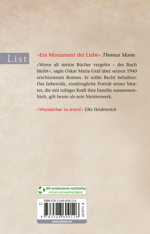 Produktbild: Das Leben meiner Mutter