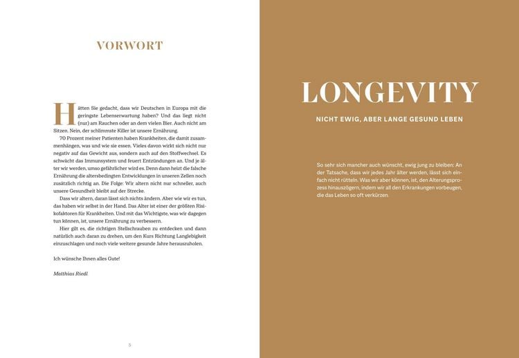 Die Longevity-Food-Formel
