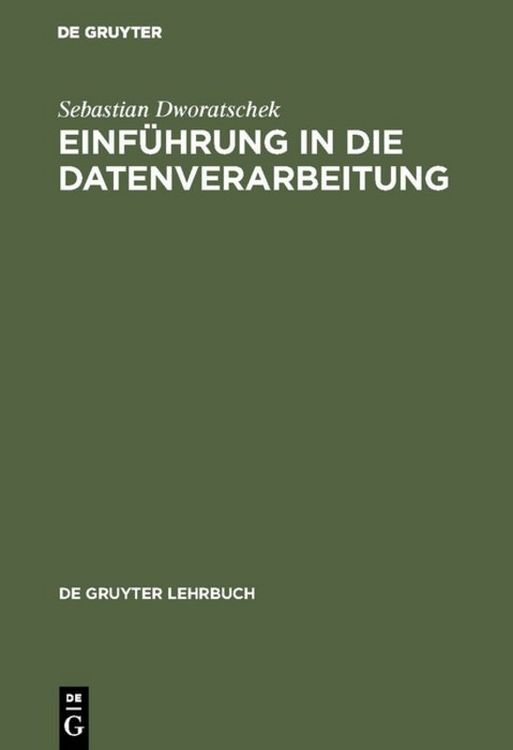 Produktbild: Einf&uuml;hrung in die Datenverarbeitung
