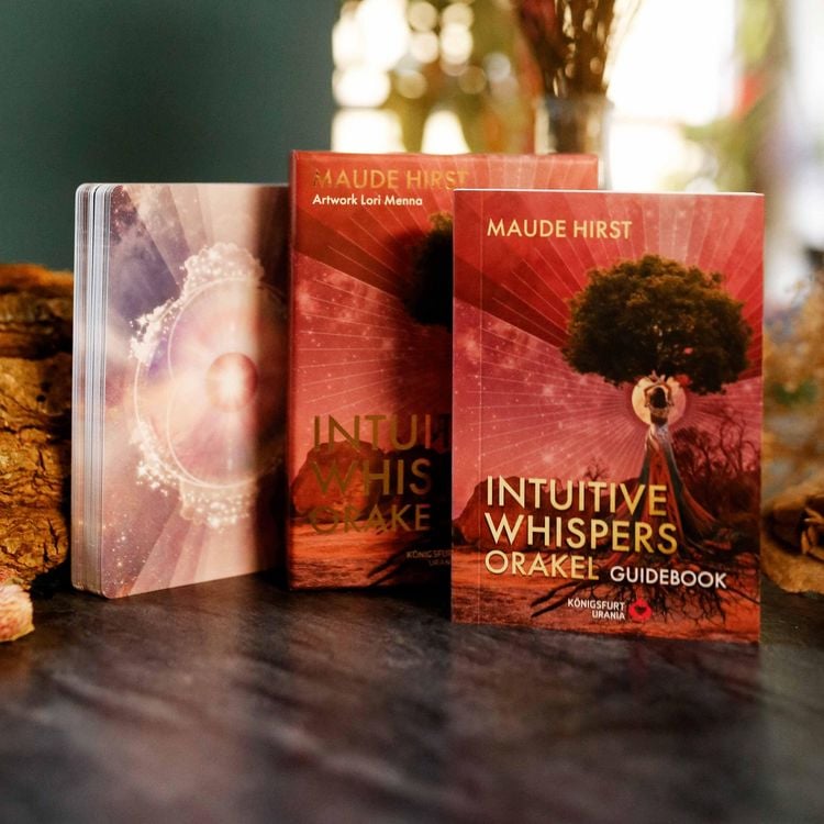 Produktbild: Intuitive Whispers Orakel - 44 Karten mit Booklet - Inspirationskarten
