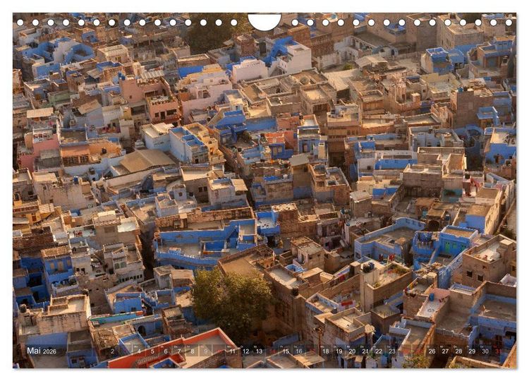 Produktbild: Zauberhaftes Indien (Wandkalender 2026 DIN A4 quer), CALVENDO Monatskalender